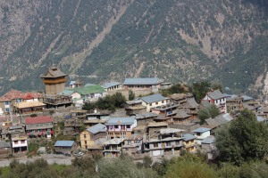 Kalpa Monastery and village